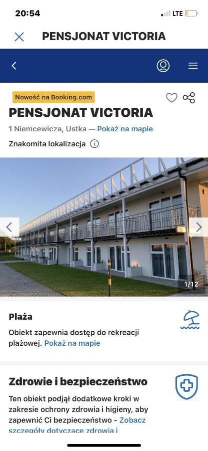 Pensjonat Victoria Stolpmünde Exterior foto